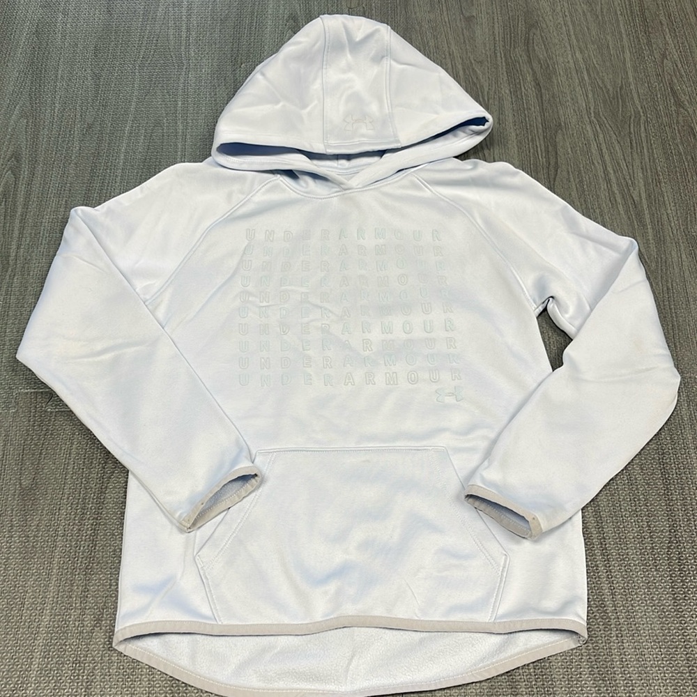 Under Armour Light Blue Hoodie - Big Girls/Youth Size M